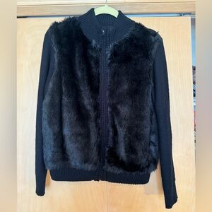 Peyton Jensen faux fur jacket